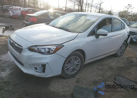 2018 Subaru Impreza 2.0I Premium from USA, damaged, VIN 4S3GKAB61J3620971